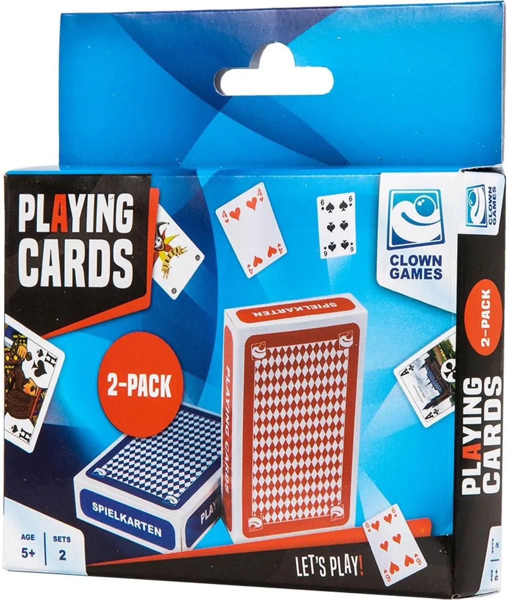 Clown Games Kaartspel 8712051043678 - 2 Sets