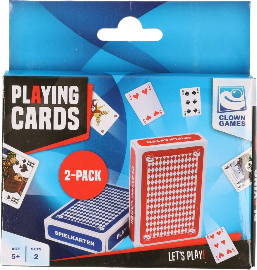 Clown Games Kaartspel 8712051043678 - 2 Sets