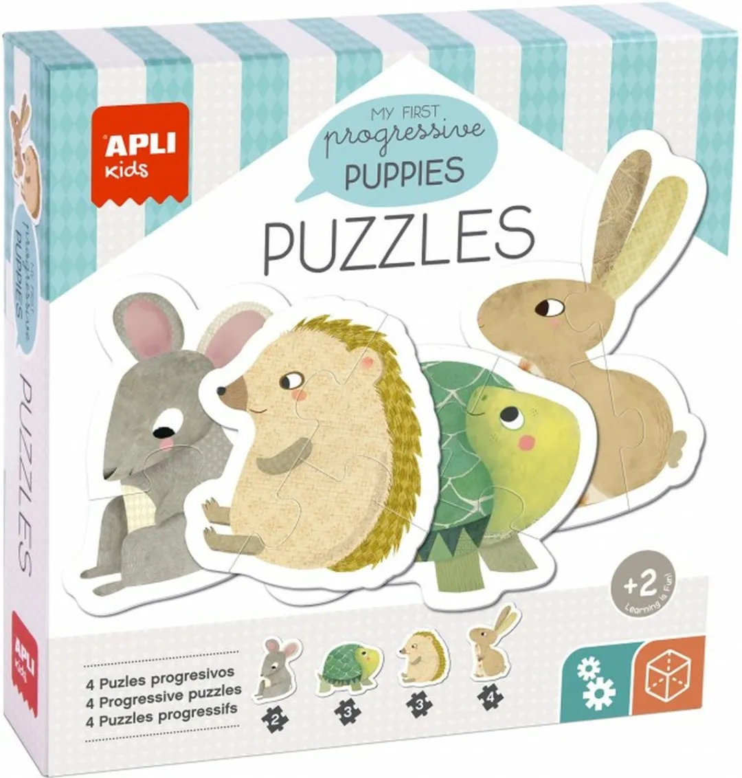 Apli Kids Dieren Puzzel 12 Stuks