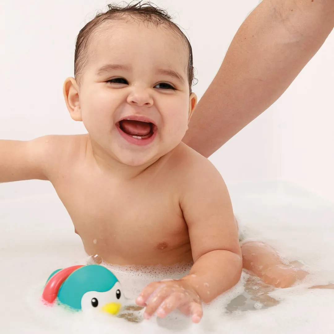 Infantino Kick & Swim Bad Pinguïn - Meerkleurig