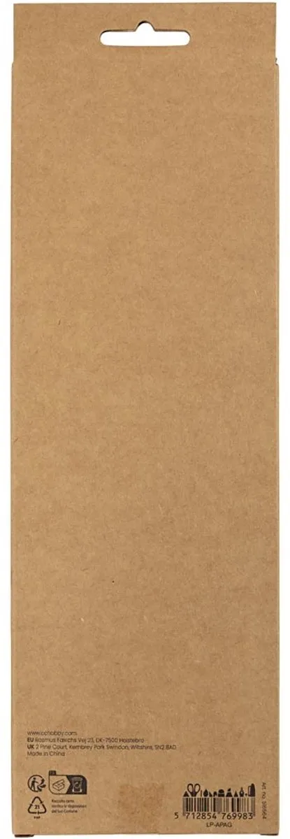Creativ Company Chenille Kerstverf 30cm - 25 Stuks - Multi