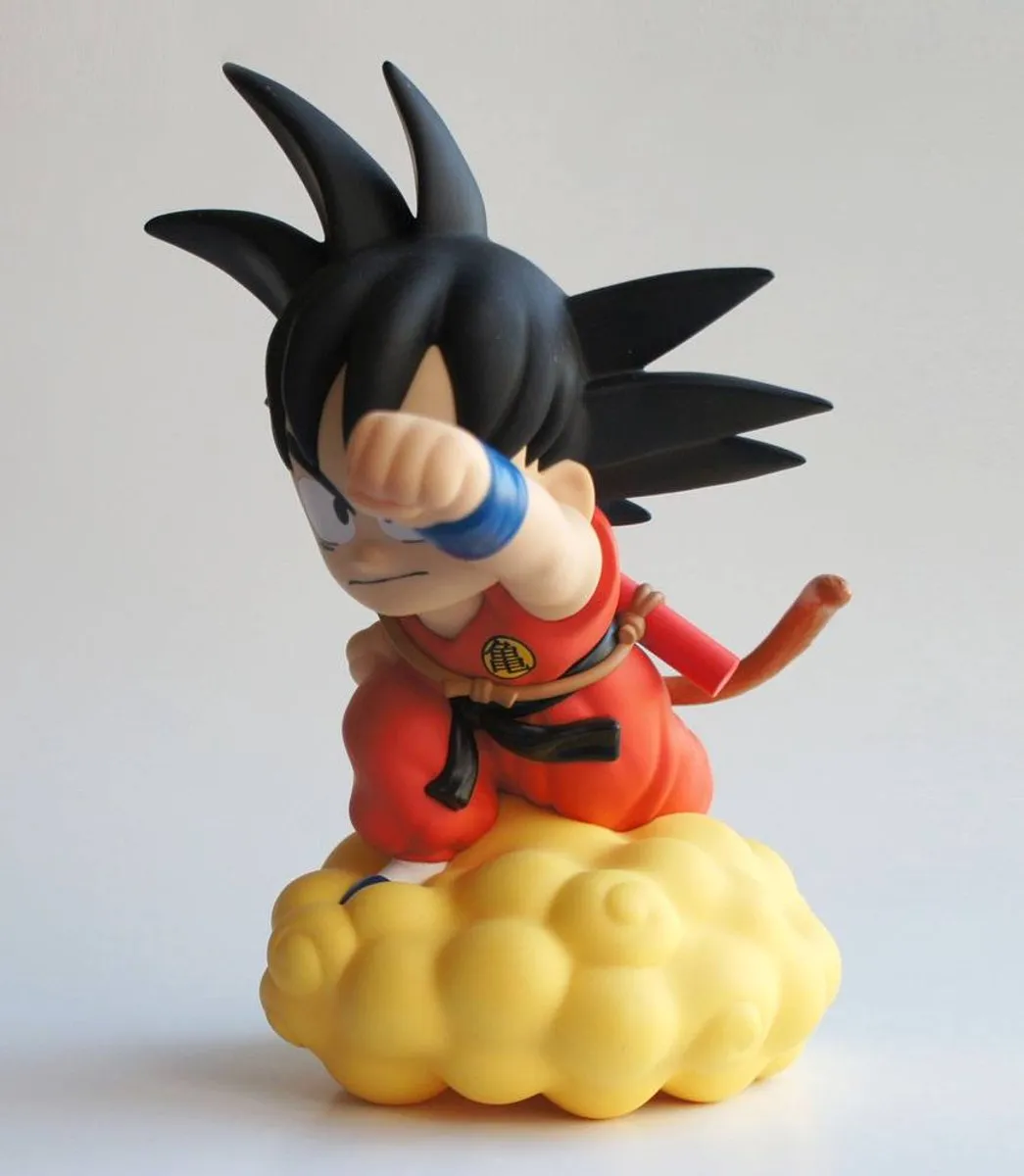 Plastoy Dragon Ball San Goku Spaarpot - Geel/Oranje/Zwart