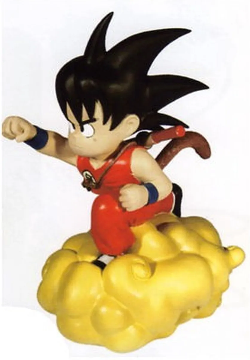 Plastoy Dragon Ball San Goku Spaarpot - Geel/Oranje/Zwart - afbeelding 6 van 6