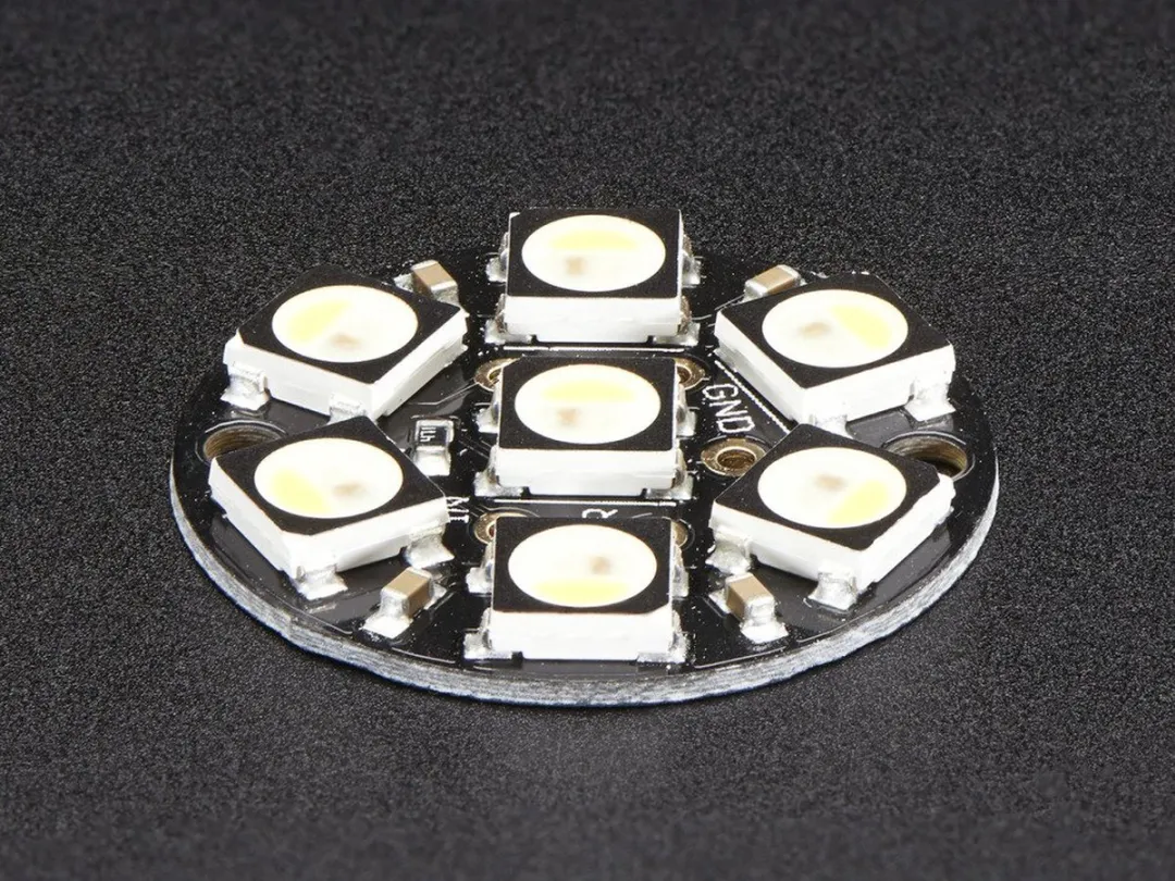 Adafruit NeoPixel Jewel 7x5050 RGBW LED - 4500K - Natural White