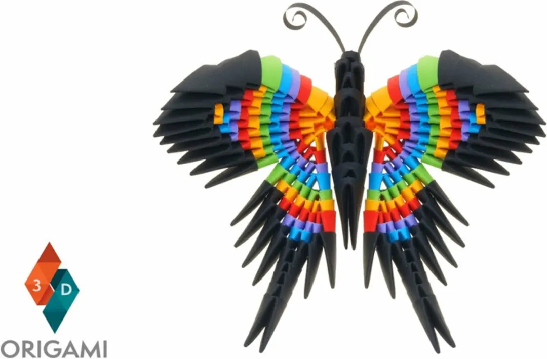 Alexander Toys Origami 3D Butterfly 154 Stuks