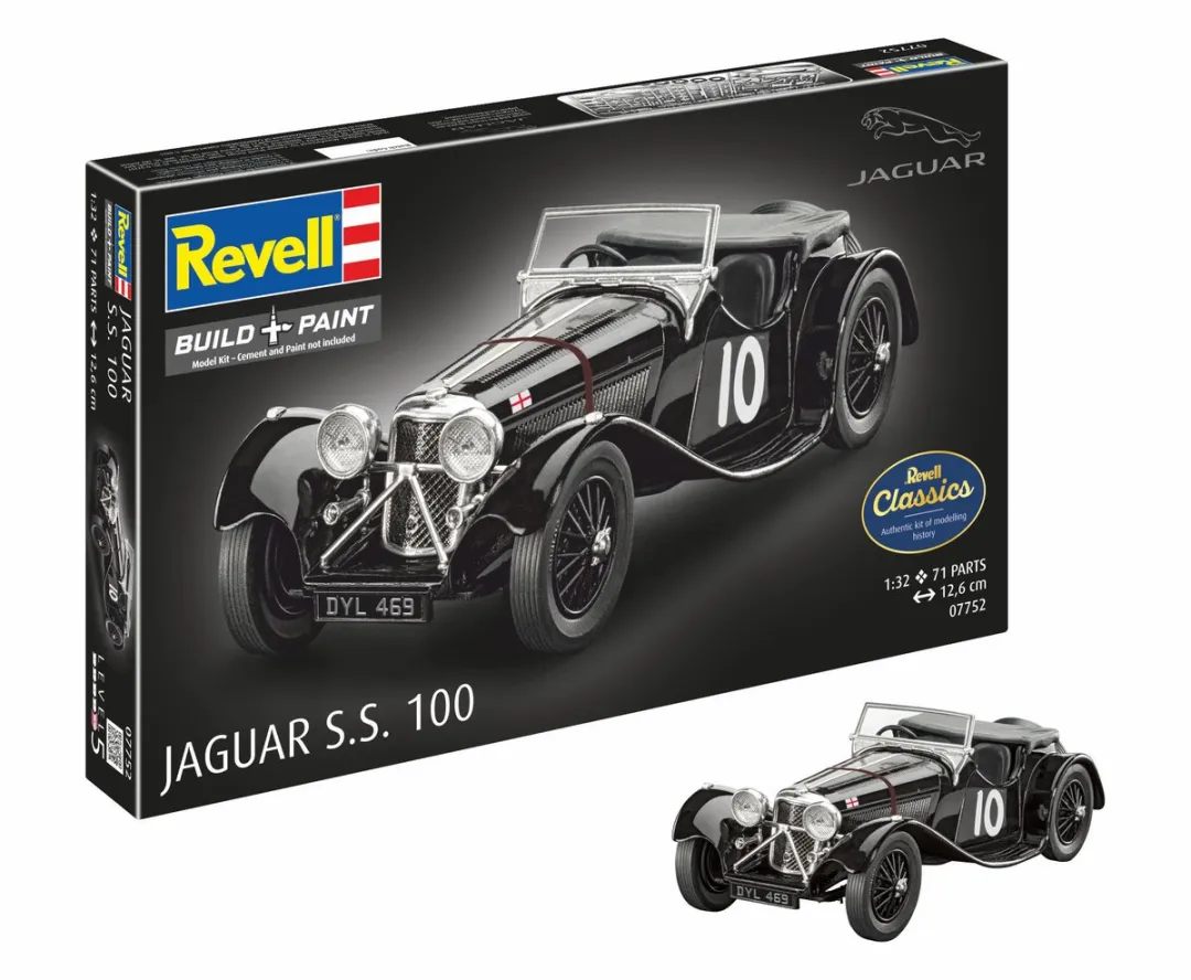 Revell 07752 Jaguar S.S. 100 Modelbouwpakket