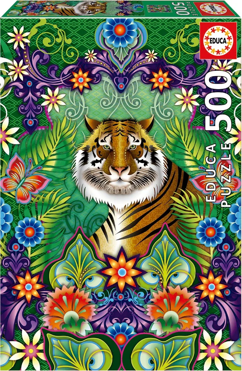 Educa Bengaalse Tijger Puzzel 500 Stuks