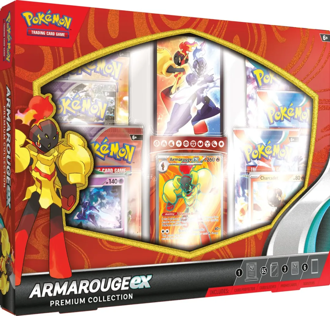 Pokémon Premium Collection Armarouge ex Kaarten