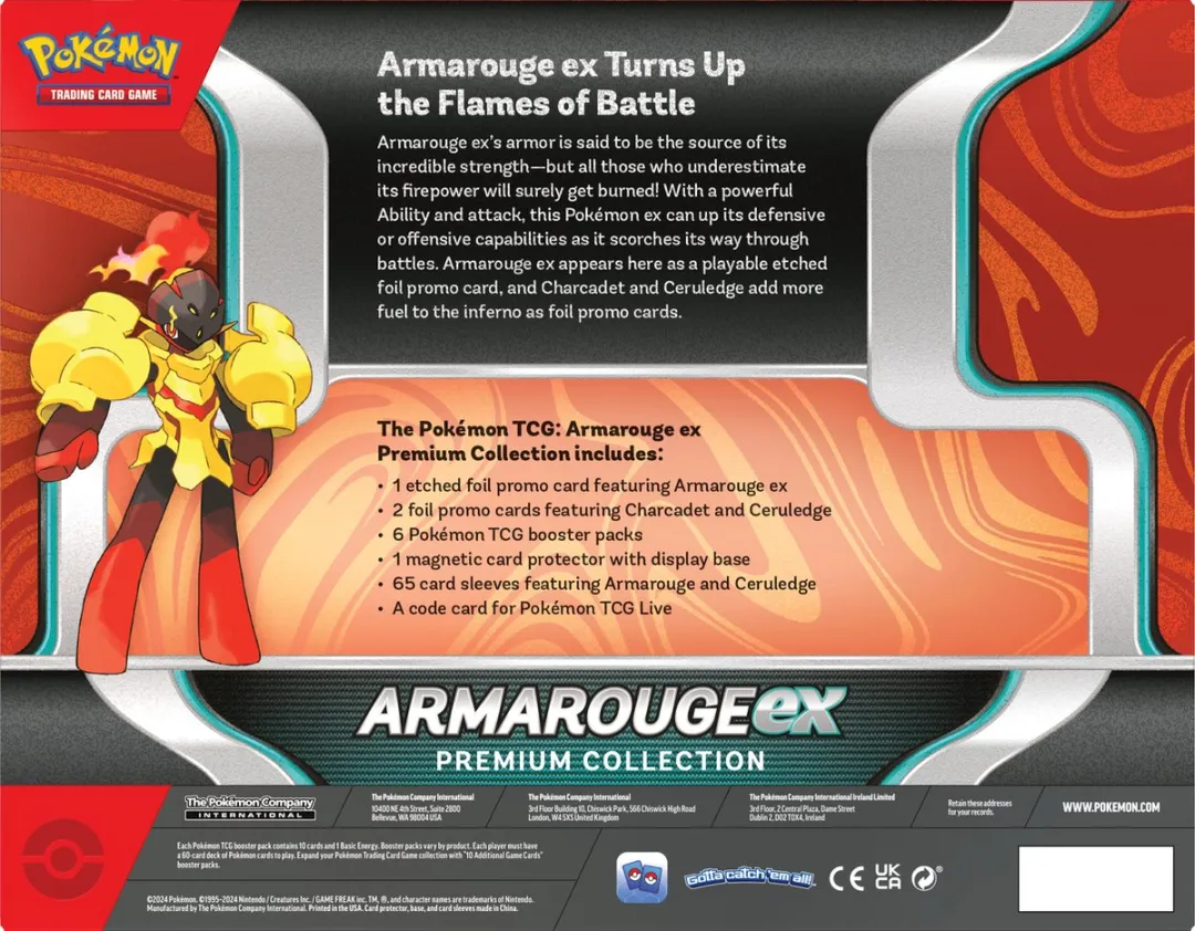 Pokémon Premium Collection Armarouge ex Kaarten - POK29085752