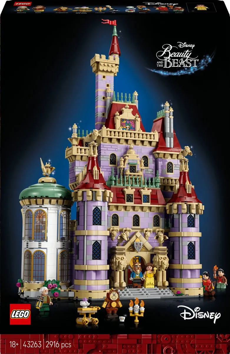 LEGO Disney Princess Belle en het Beest Kasteel 43263