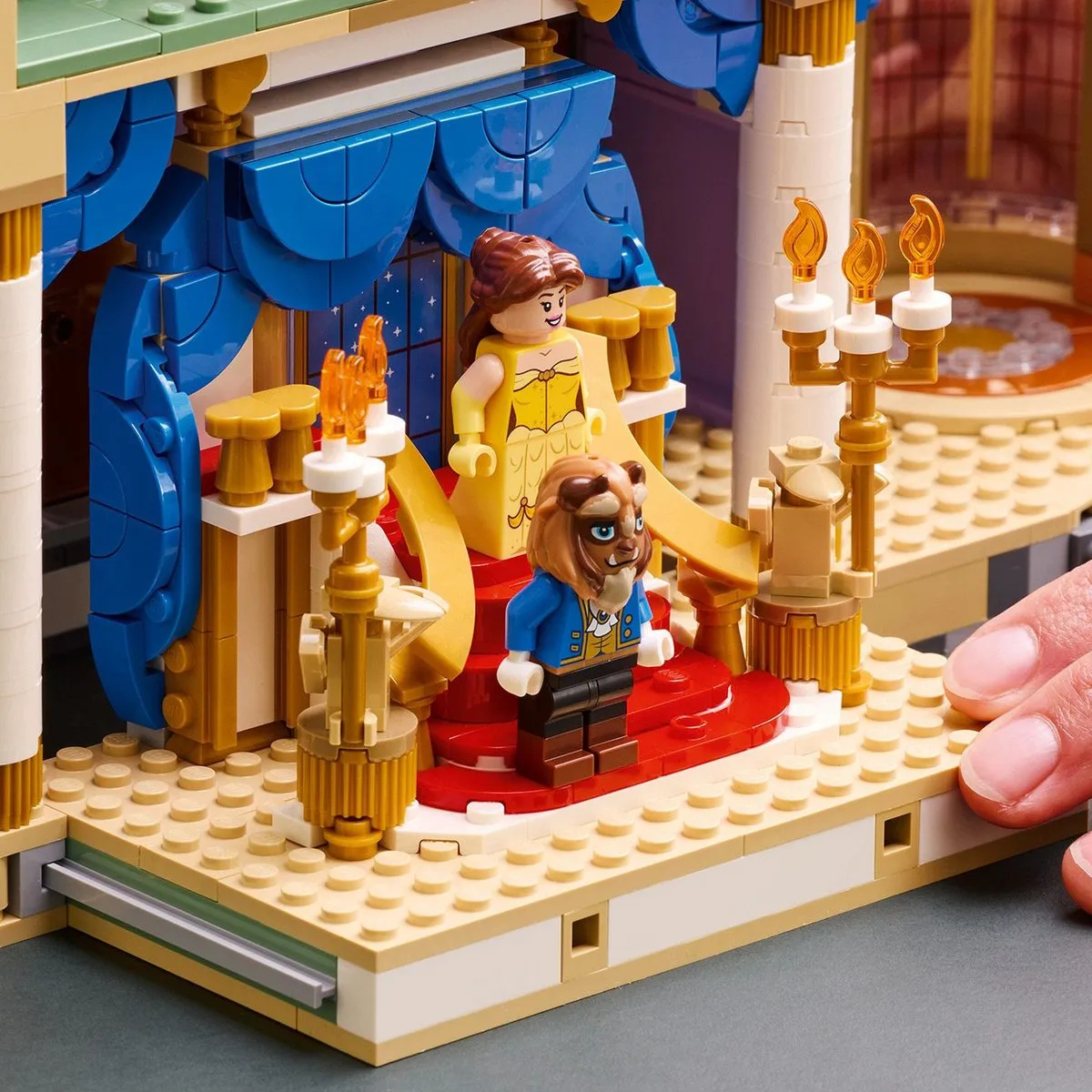 LEGO Disney Princess Belle en het Beest Kasteel 43263 - 2916 Stukken