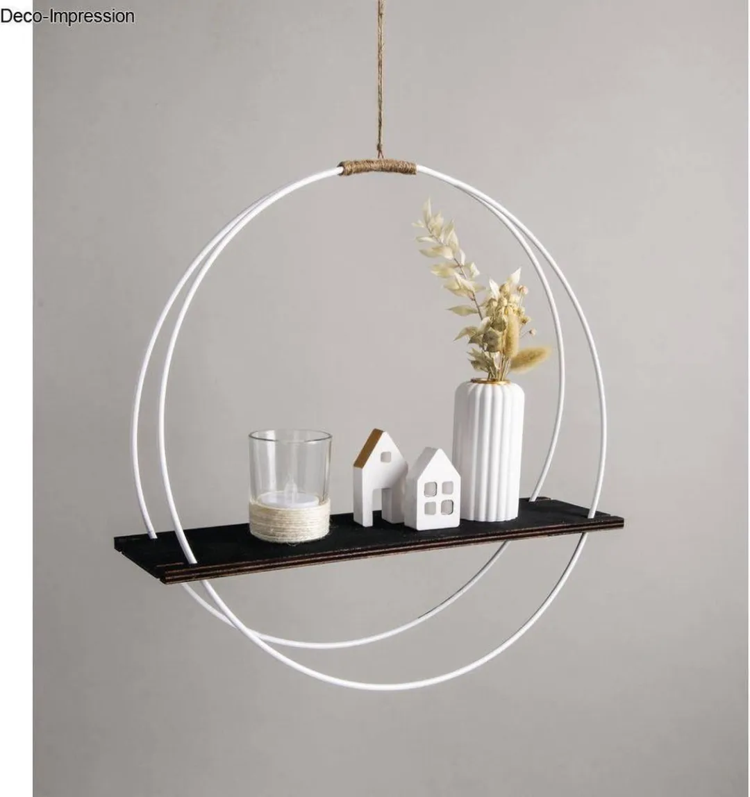 RAYHER Decoratieve Ring met Schapje - Houten Plankje - afbeelding 2 van 2