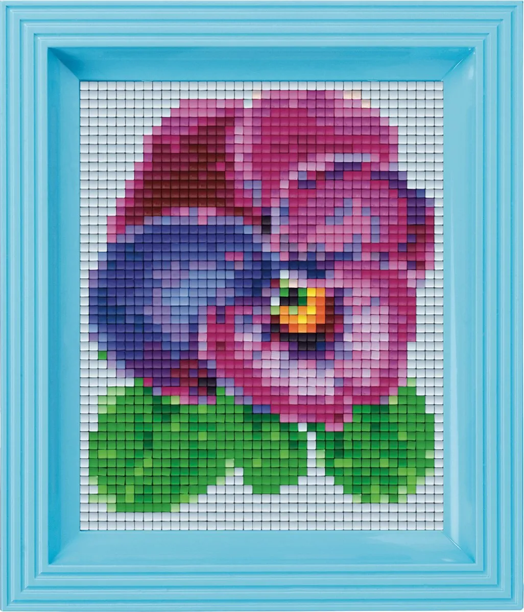Pixelhobby Classic Viooltjes 10x12cm