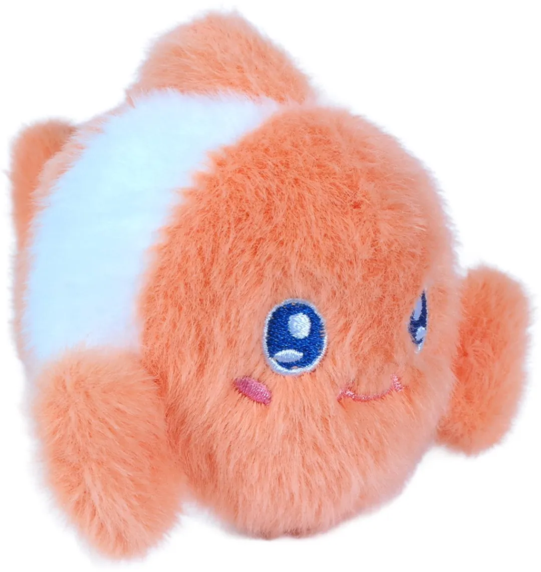 PIA Soft Toys Zeedieren Knuffels - 6 Stuks Meerkleurig