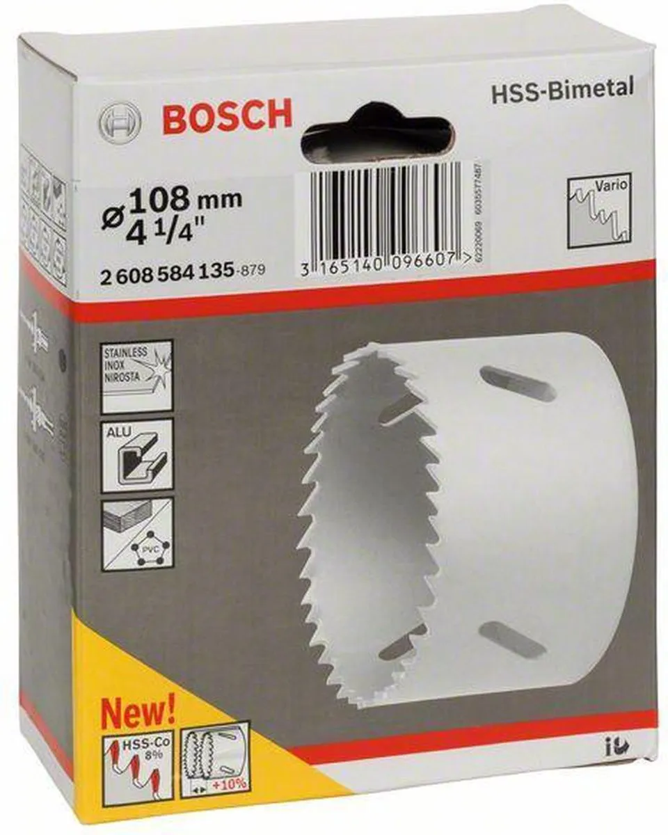 Bosch HSS-BIM Gatzaag 108mm