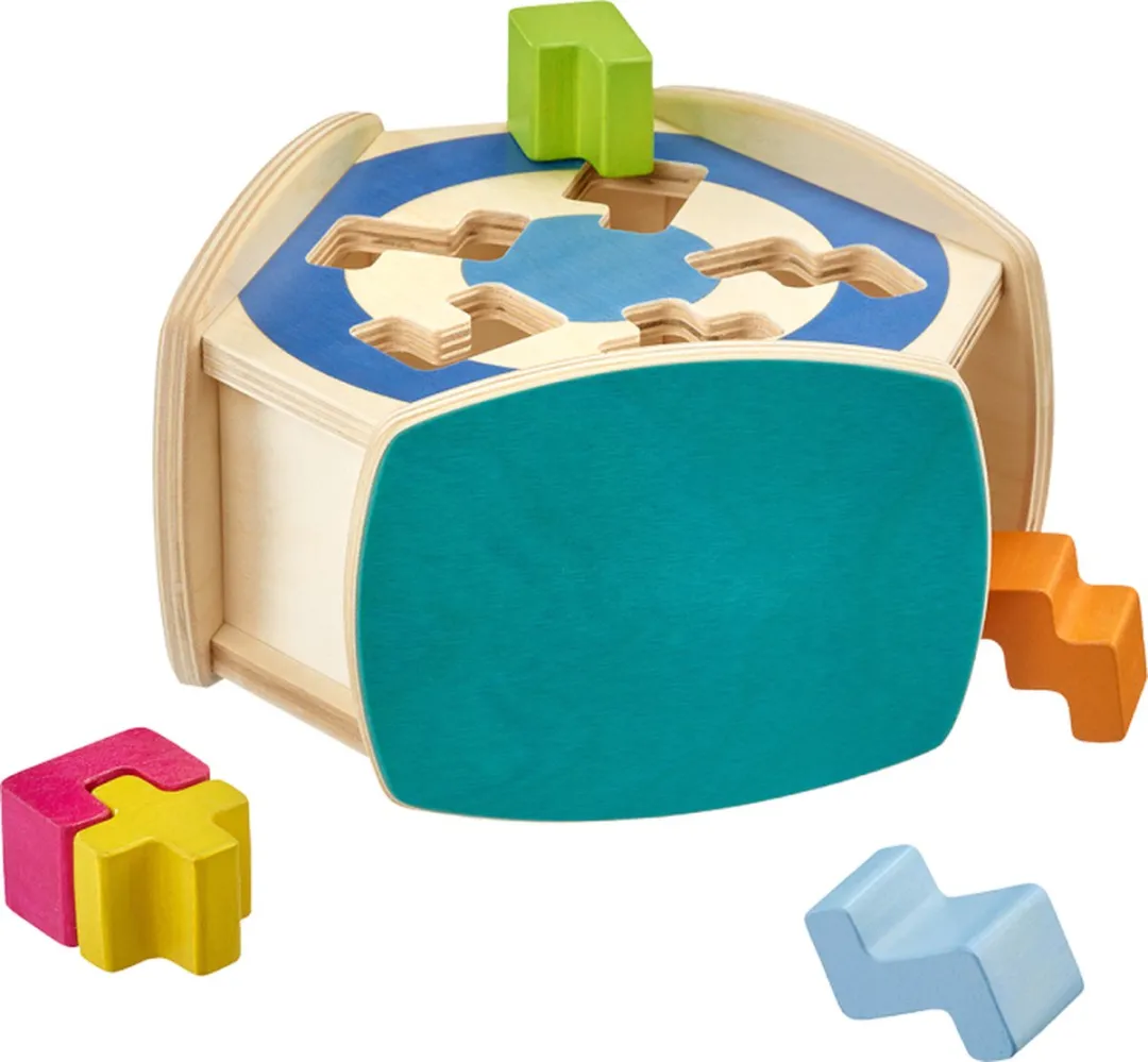 Schmidt Spiele Sortino Sortierbox 62066 - Hout - Meerkleurig