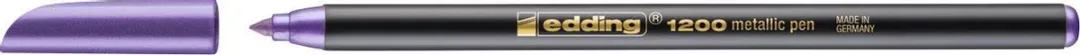 edding 1200-78 Color Pen Violet Metallic