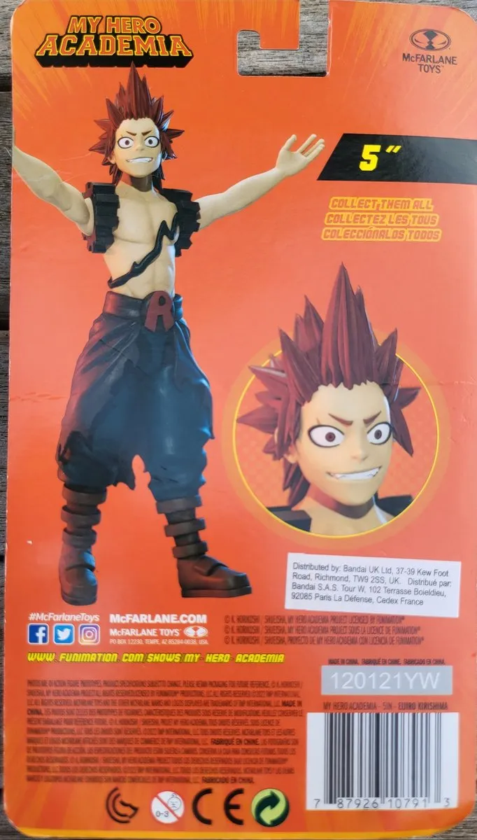 McFarlane Toys My Hero Academia Eijiro Kirishima