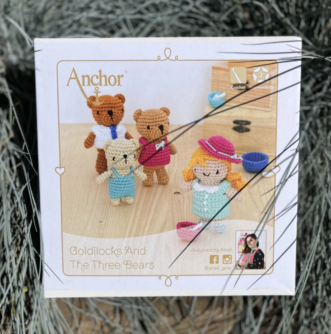Anchor Goudlokje en de 3 Beren Haakpakket