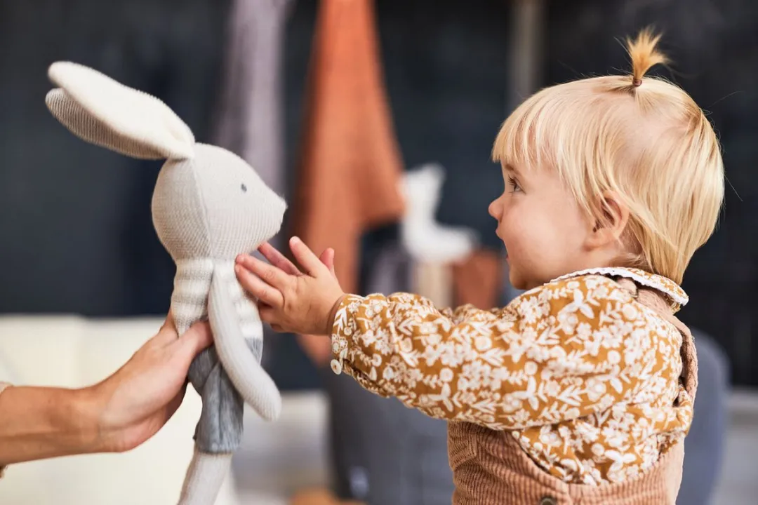 Jollein Knuffel Konijn Joey - Stuffed Animal Grey