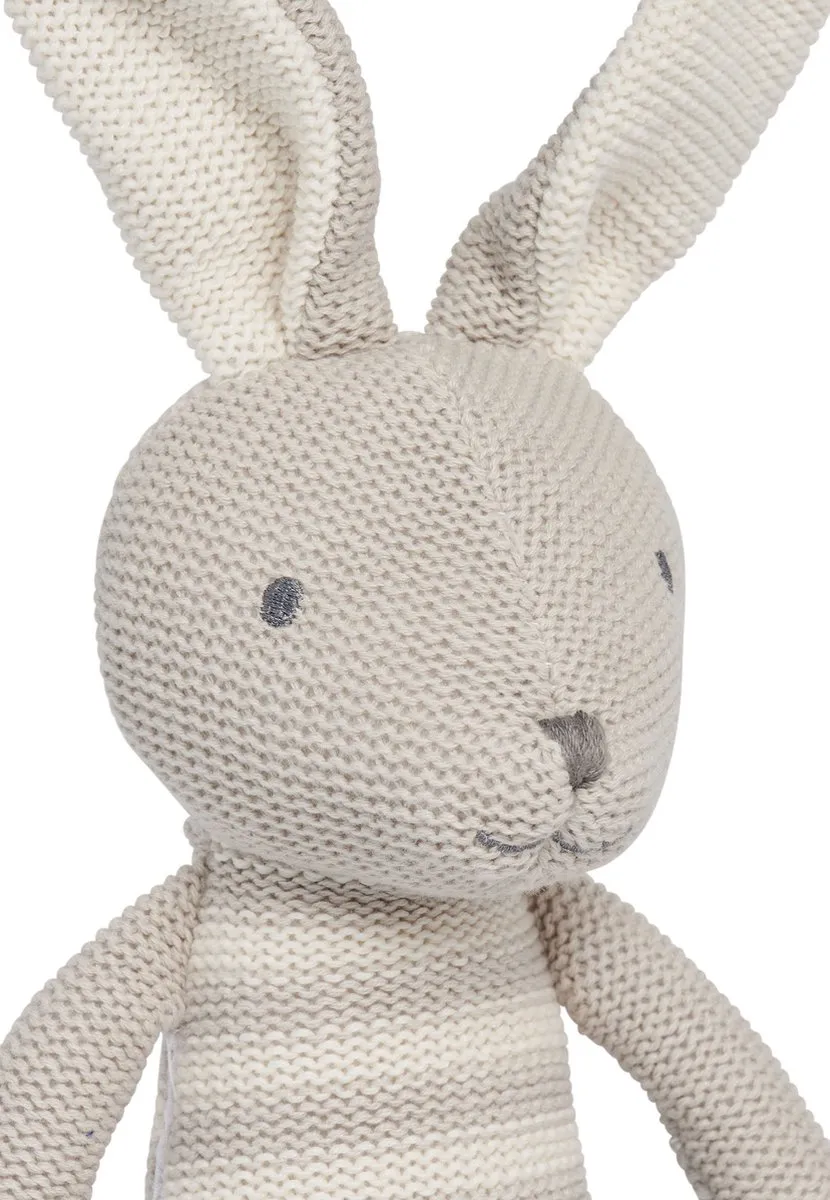 Jollein Knuffel Konijn Joey - Stuffed Animal Grey - afbeelding 6 van 6