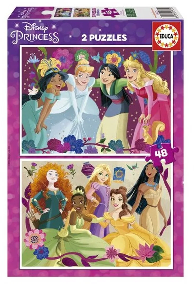 Educa Disney Prinses Puzzel 248 Stuks - Multicolor - afbeelding 2 van 2