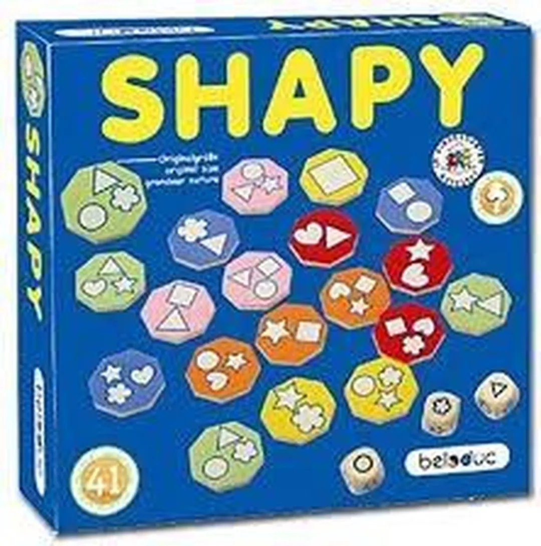 Beleduc Shapy Houten Puzzelset 45-delig - 22471