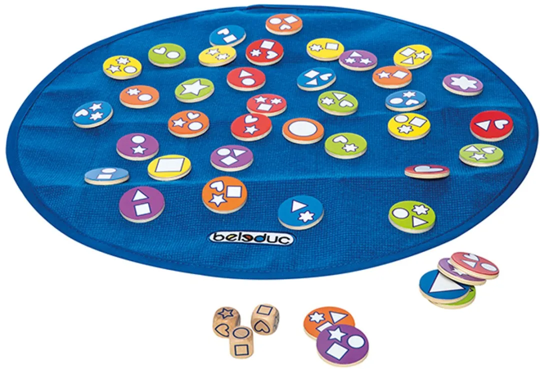 Beleduc Shapy Houten Puzzelset 45-delig