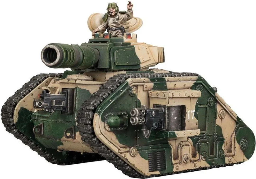 Games Workshop Astra Militarum Leman Russ Battle Tank 150 Onderdelen