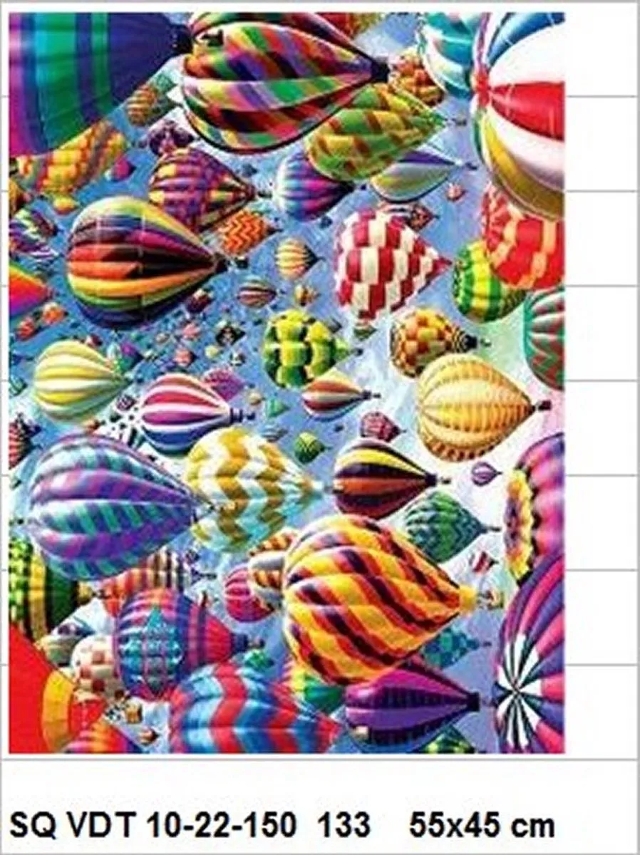 VDTOYS Diamond Painting VDTB133 Ballonnen - 55x45cm