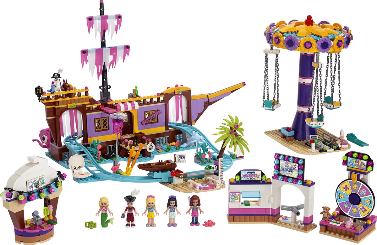 LEGO Friends Heartlake City Pier met Kermisattracties - 41375