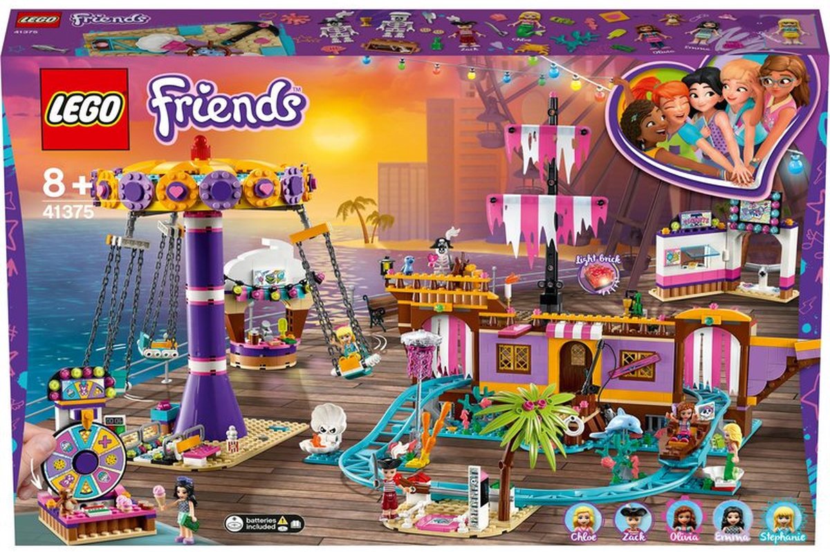 LEGO Friends Heartlake City Pier met Kermisattracties - 41375