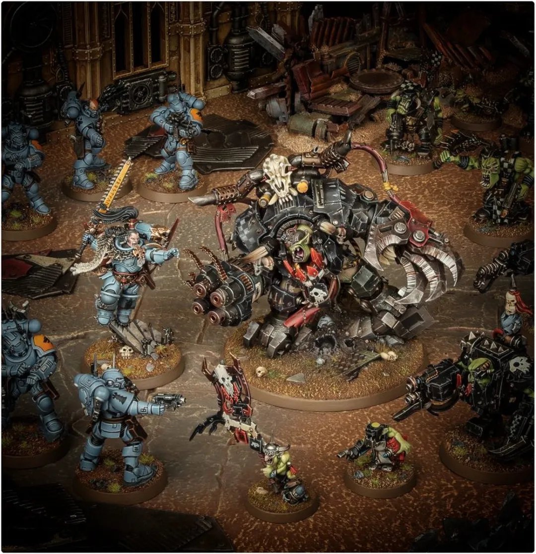 Games Workshop Space Wolves Ragnar Blackmane - 18 Onderdelen