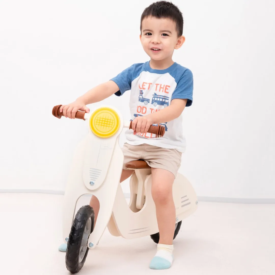 New Classic Toys® Houten Loopfiets - Scooter - Zithoogte 33 centimeter