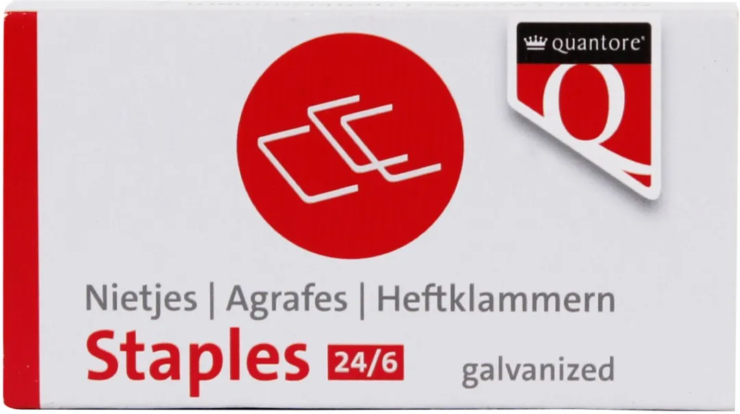 Quantore Nieten 24/6 Verzinkt