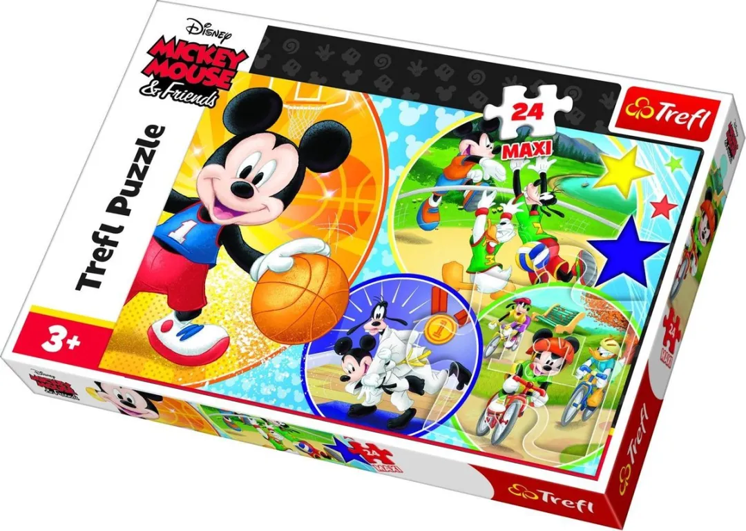 Trefl Mickey Mouse Puzzel 24 Stuks - Multi Colour