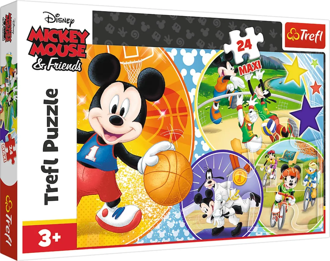 Trefl Mickey Mouse Puzzel 24 Stuks - Multi Colour