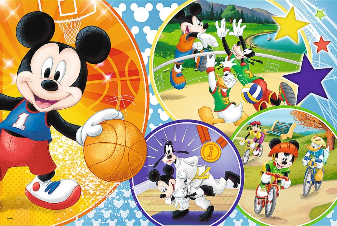 Trefl Mickey Mouse Puzzel 24 Stuks - Multi Colour