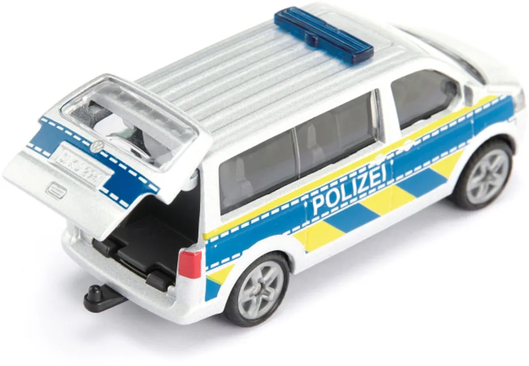 SIKU 1553 VW T5 Autowegpolitie - Metaal/Kunststof - Zilver