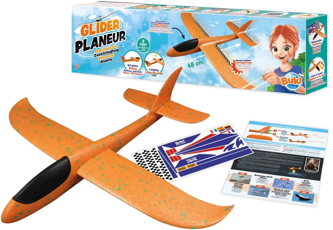 Buki France Zweefvliegtuig 48cm