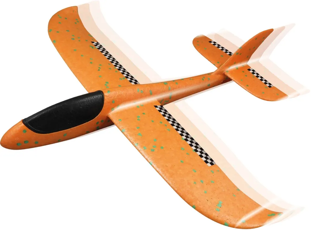 Buki France Zweefvliegtuig 48cm - Oranje