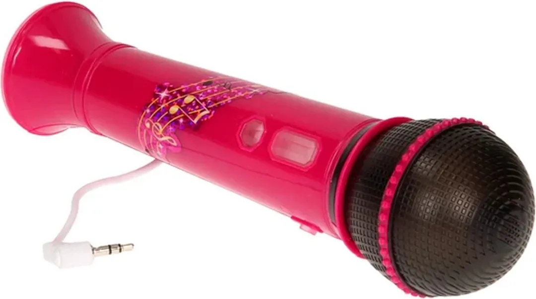 John Toys Sing Along Microfoon Roze
