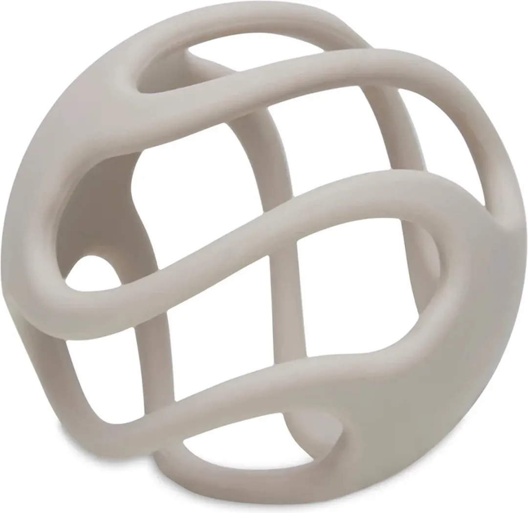 Jollein Bijtring Bal Siliconen Ø 9,5cm - Nougat