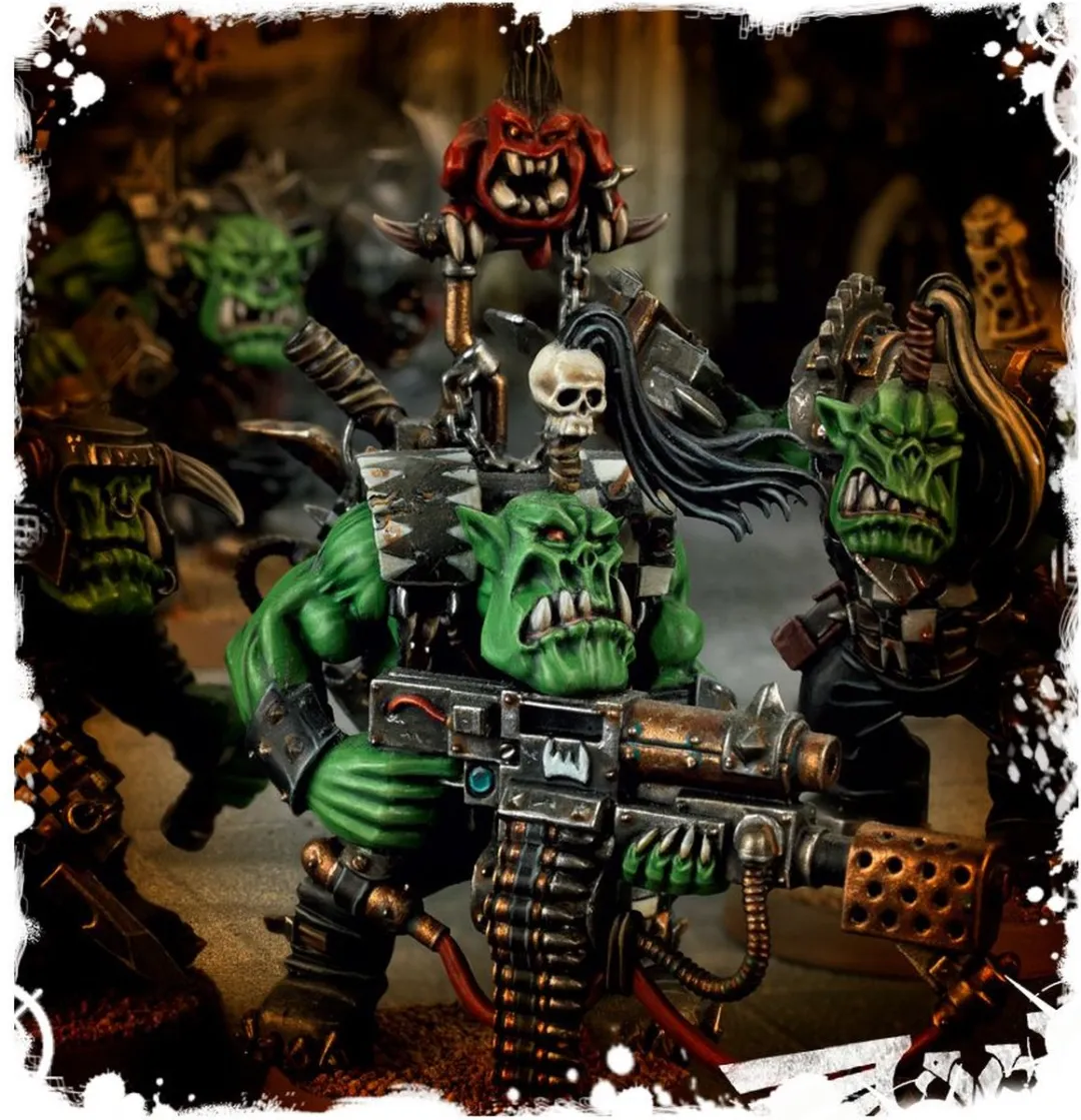 Games Workshop Warhammer 40.000 Ork Nobz - afbeelding 5 van 6