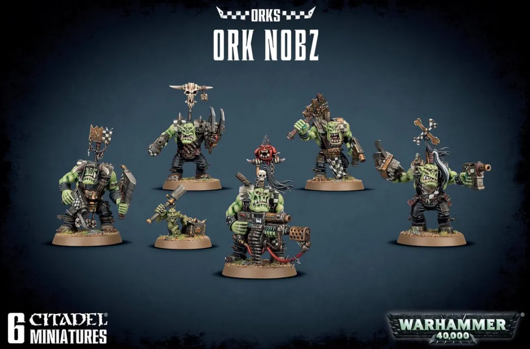 Games Workshop Warhammer 40.000 Ork Nobz