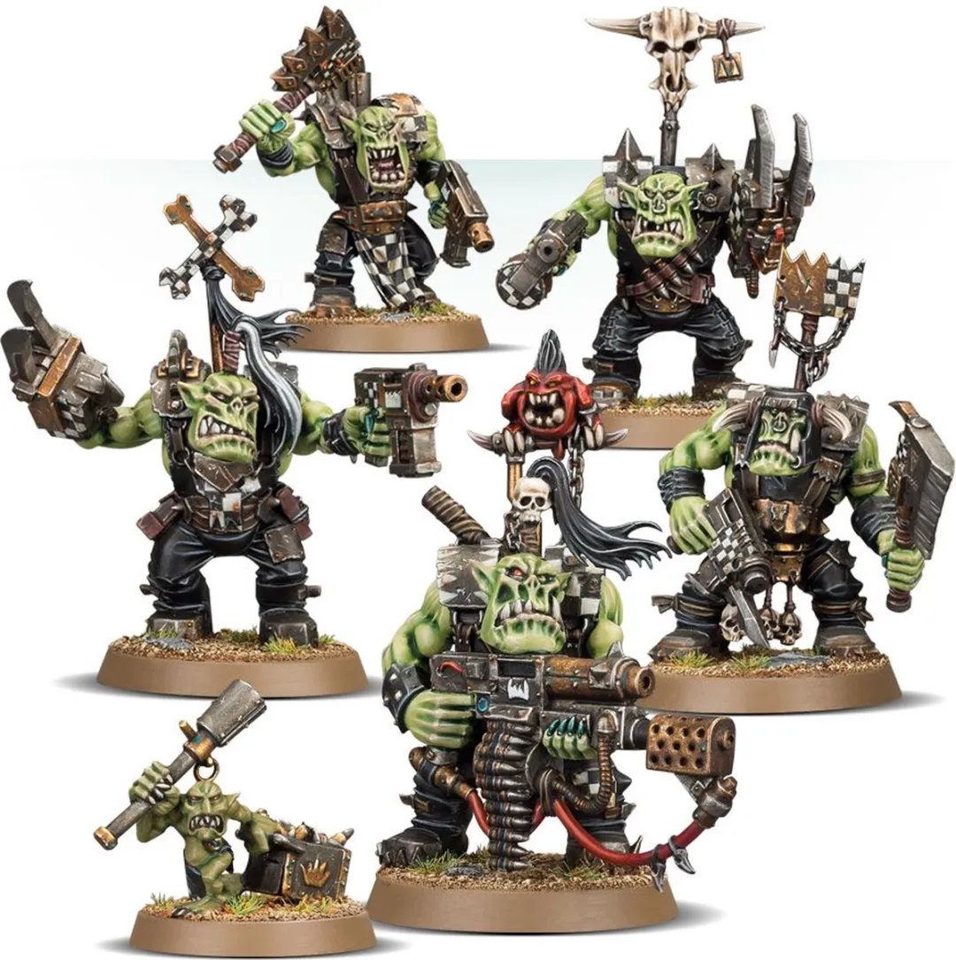 Games Workshop Warhammer 40.000 Ork Nobz - afbeelding 6 van 6