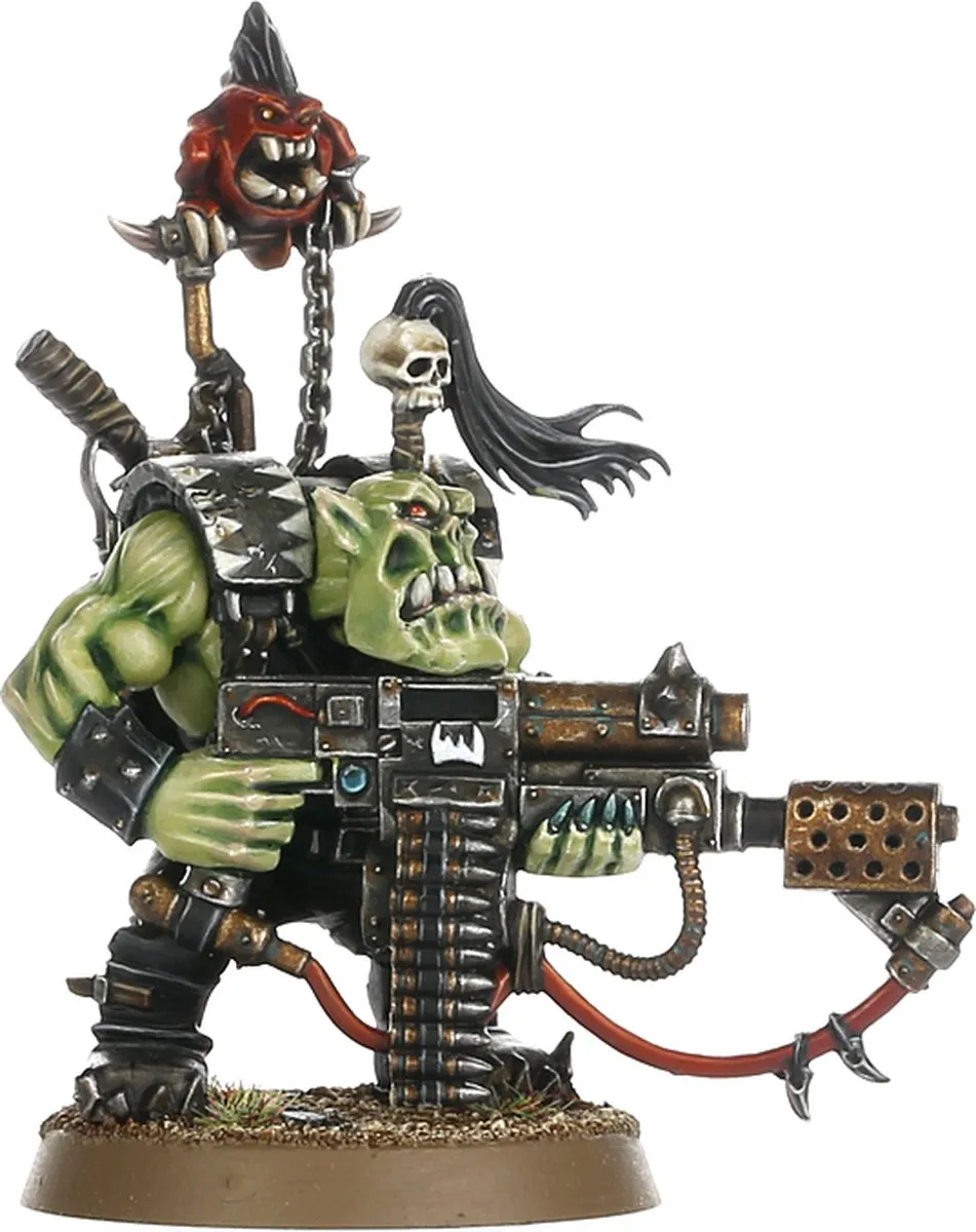 Games Workshop Warhammer 40.000 Ork Nobz - afbeelding 2 van 6