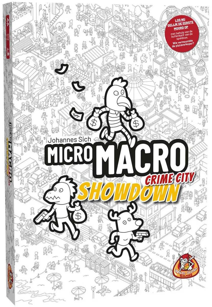 White Goblin Games MicroMacro Crime City Showdown
