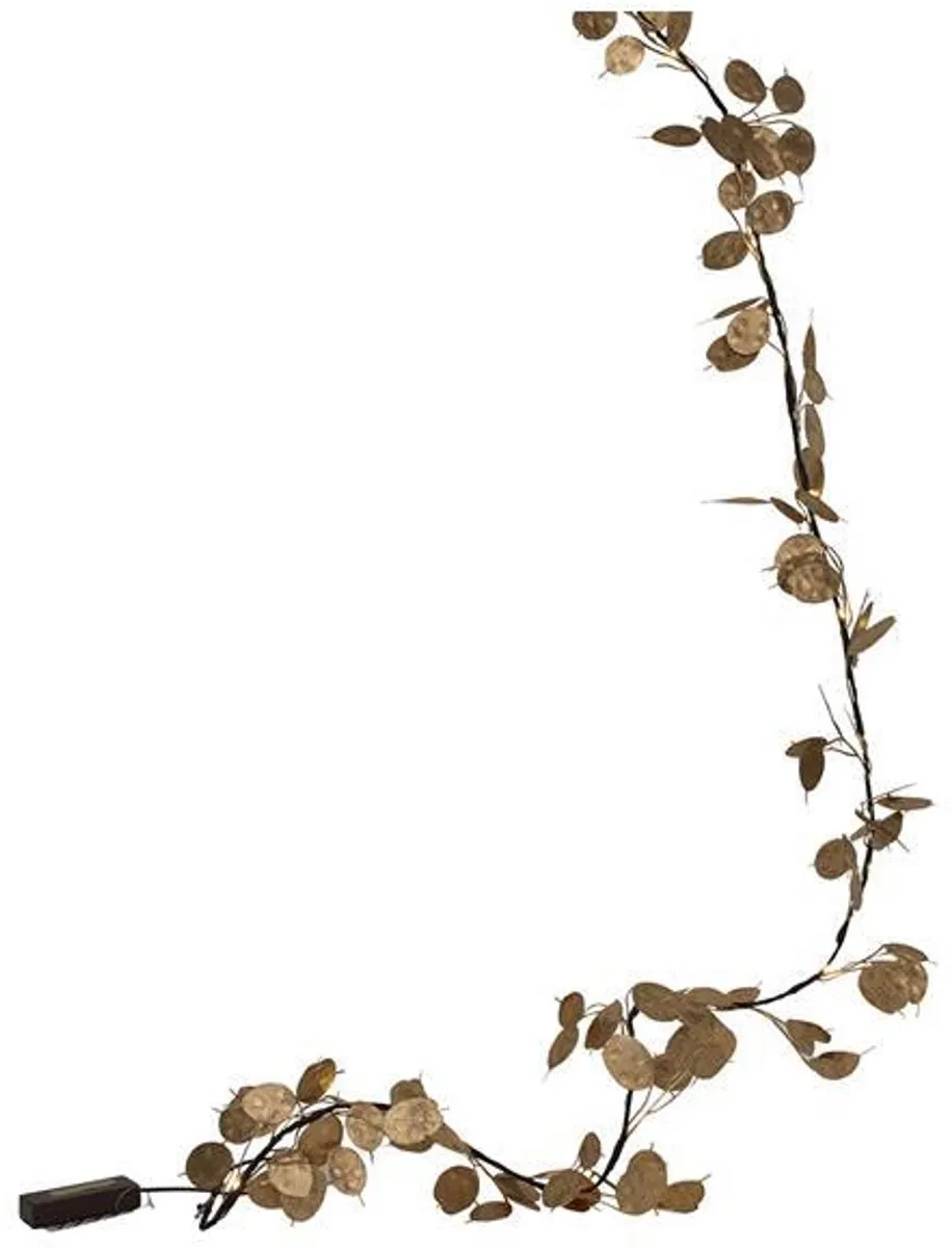 Svenska Living guirlande speelgoed 20 LED coin leaf 180cm decoratie.
