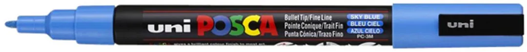 Posca PC-3M Fine Tip Verfstiften